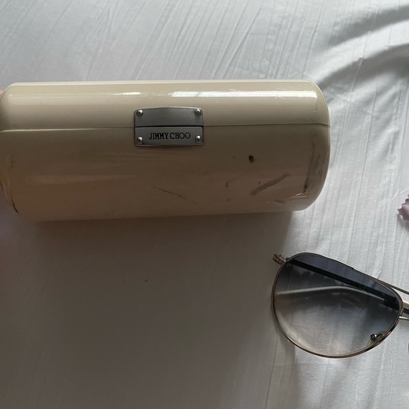 Jimmy Choo Silver Sunglasses - Picture 2 of 6